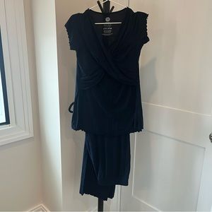 Kindred Bravely - Davy Nursing & Maternity Pajamas in Navy / Size Medium